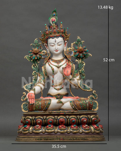 White Tara Statue