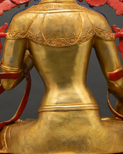 Large-Sized White Tara Statue | Traditionally Handcrafted In Nepal