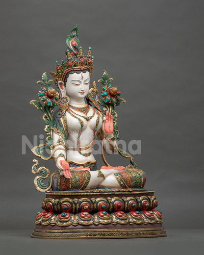 White Tara Statue