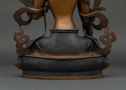 White Tara Statue | Nepalese Buddhist Compassion Deity
