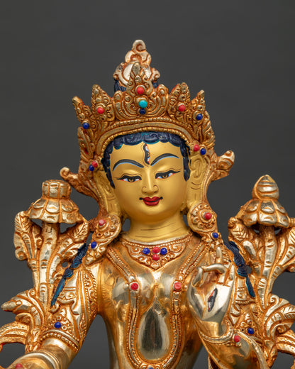 White Tara Statue