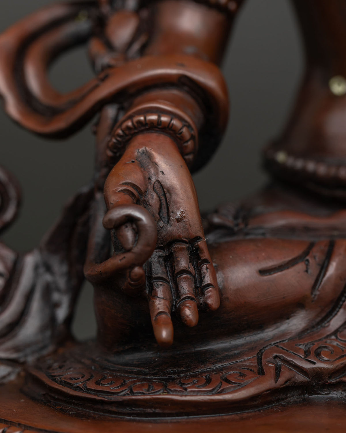 Oxidized White Tara Statue | Mother of Compassion and Long Life
