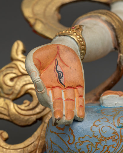White Tara Statue | Handcrafted Buddhist Goddess of Compassion