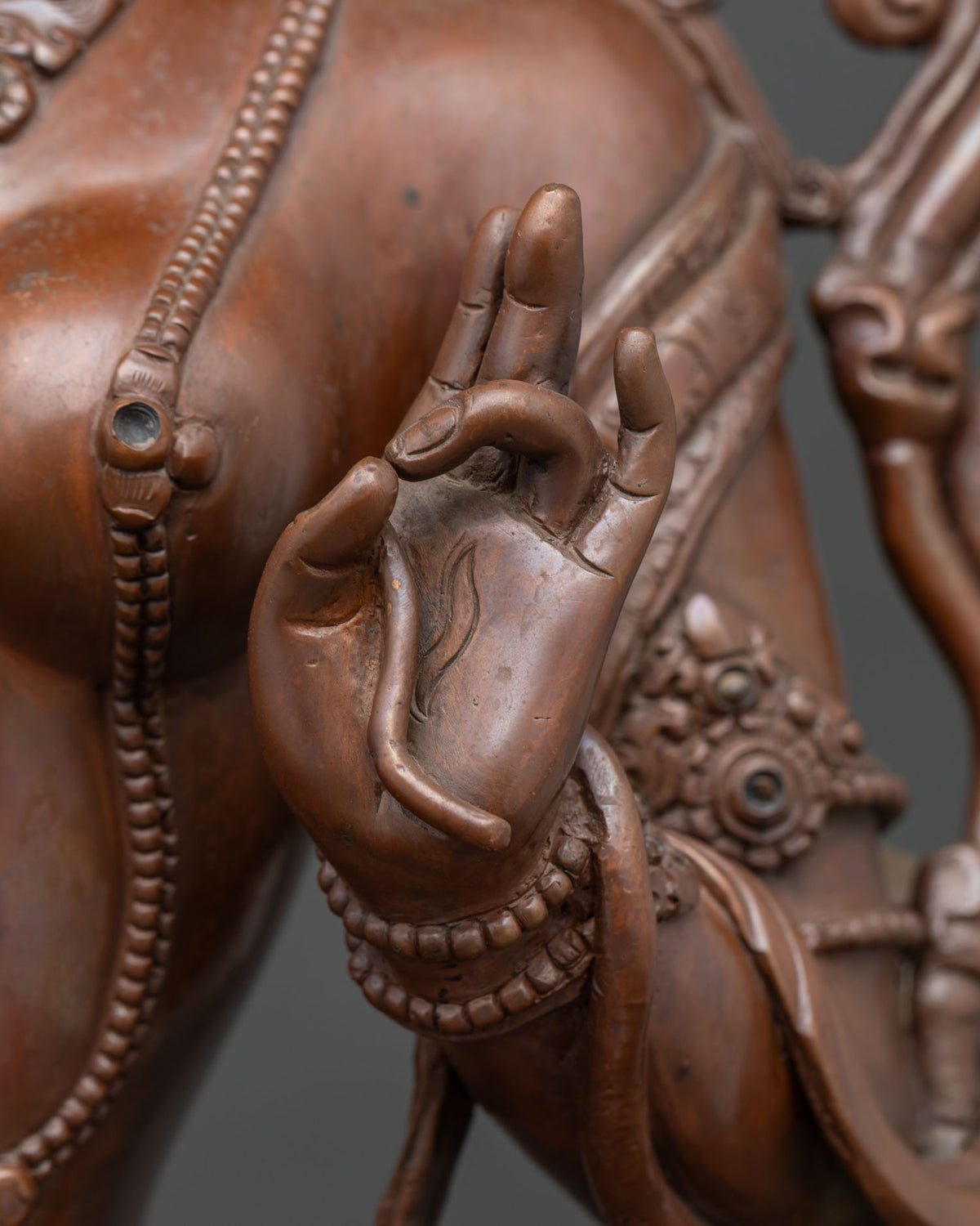 White Tara Statue | Seven Eyed Goddess of Compassion