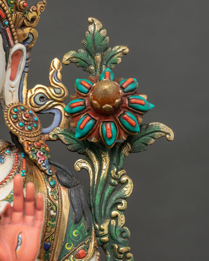 White Tara Statue
