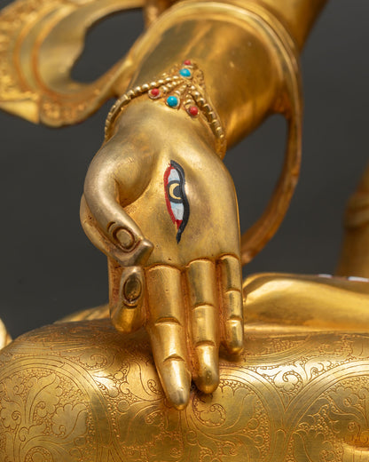 Large-Sized White Tara Statue | Traditionally Handcrafted In Nepal