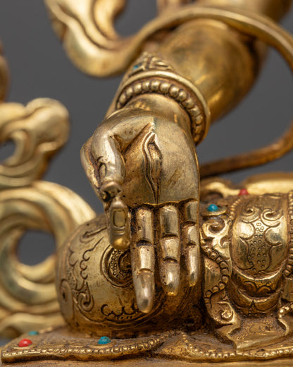 Healing White Tara Statue | Handcrafted Spiritual