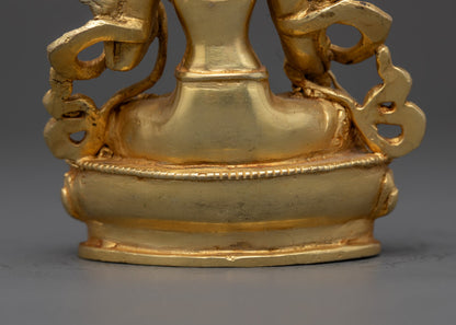 Buddhist white Tara Statue | Nepali Handcrafted Spiritual Décor
