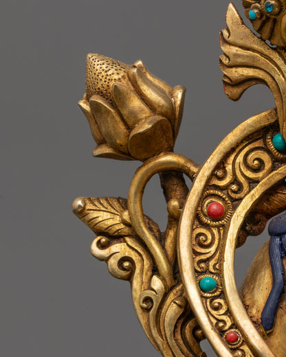 White Tara Goddess Figurine | Traditional Buddhist Iconography