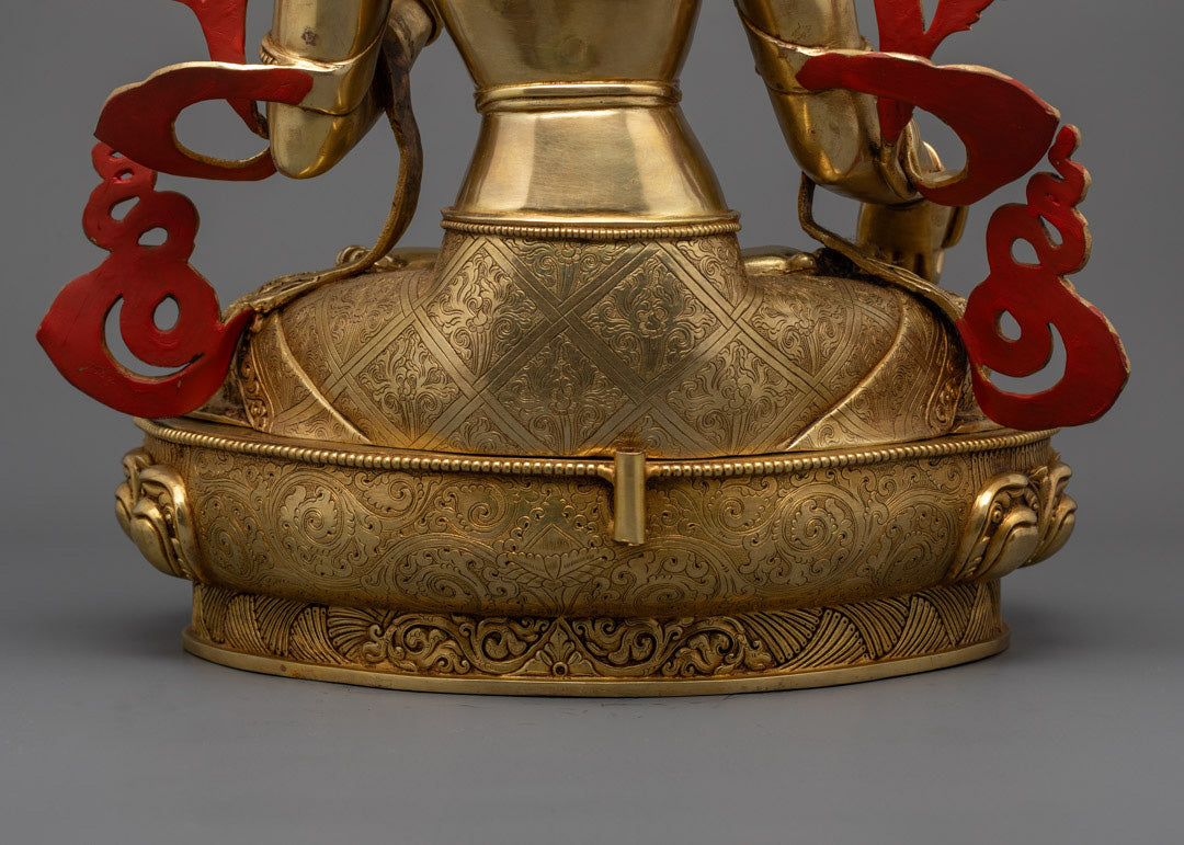 White Tara | Enlightened Feminine Buddha Statue