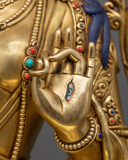 White Tara | Enlightened Feminine Buddha Statue