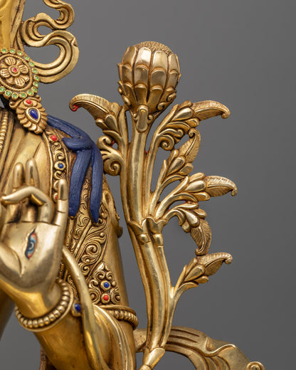 White Tara | Enlightened Feminine Buddha Statue