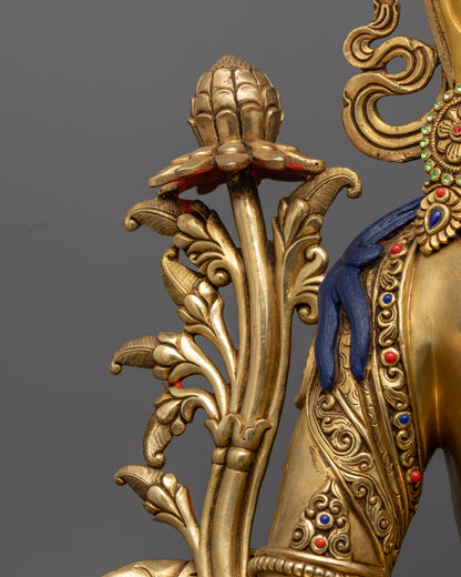 White Tara | Enlightened Feminine Buddha Statue