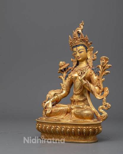 Buddhist Sitatara Sculpture | Tara For Spiritual Healing