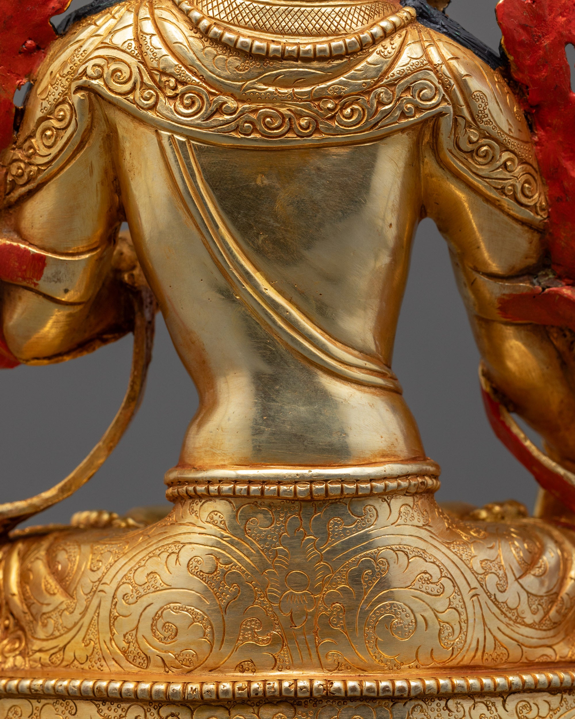 Traditional White Tara Statue | Sacred Nepalese Artistry