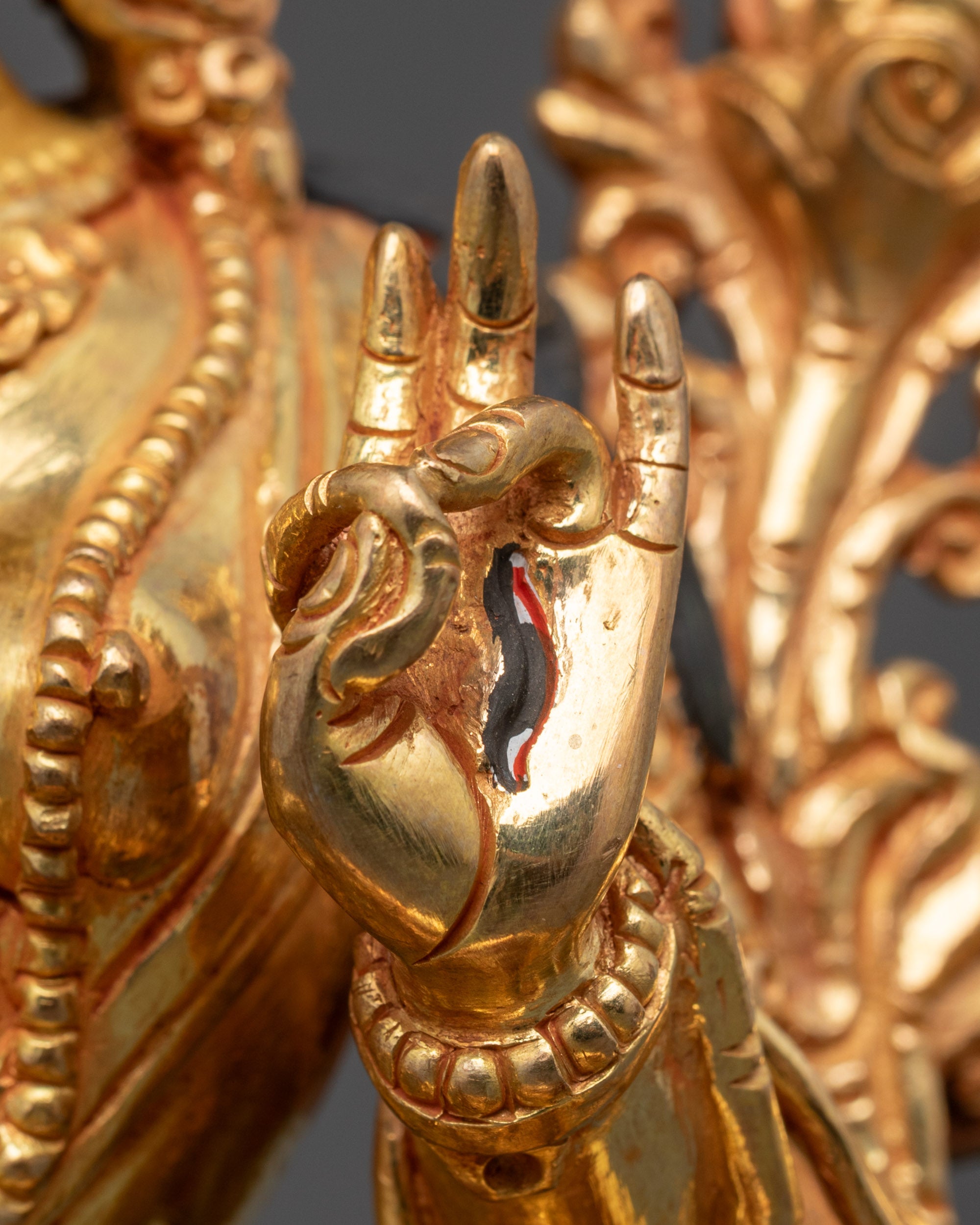 Sacred Goddess White Tara Statue | Seven-Eyed Mother of Mercy