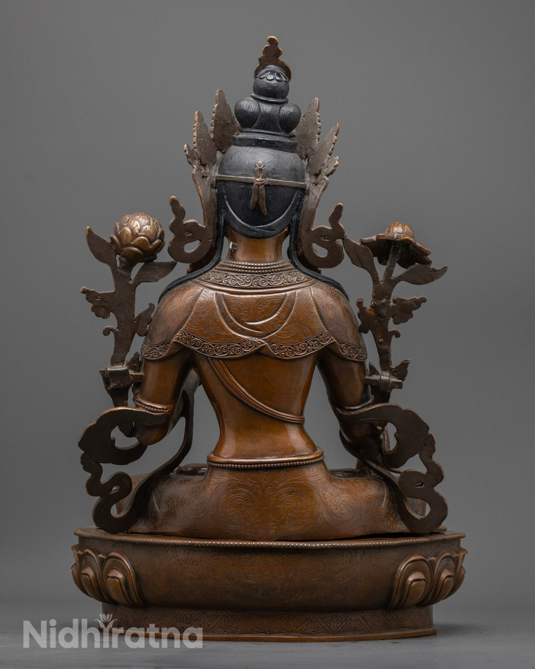 White Tara Statue | Himalayan Buddhist Art from Nepal