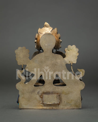 Goddess White Tara Statue – Handcraved Natural White Stone Sculpture