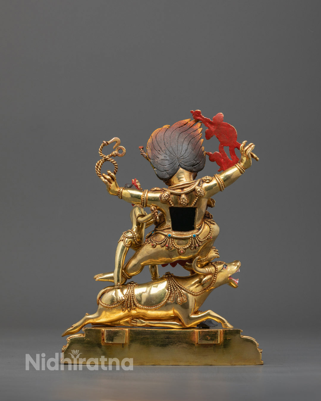 Heruka Yamantaka |  Handcarved Copper Statue