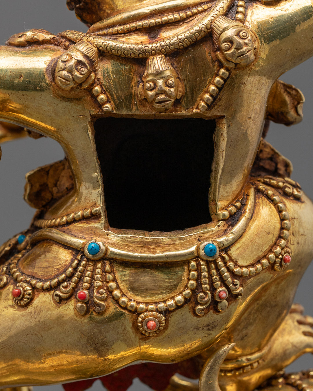 Heruka Yamantaka |  Handcarved Copper Statue