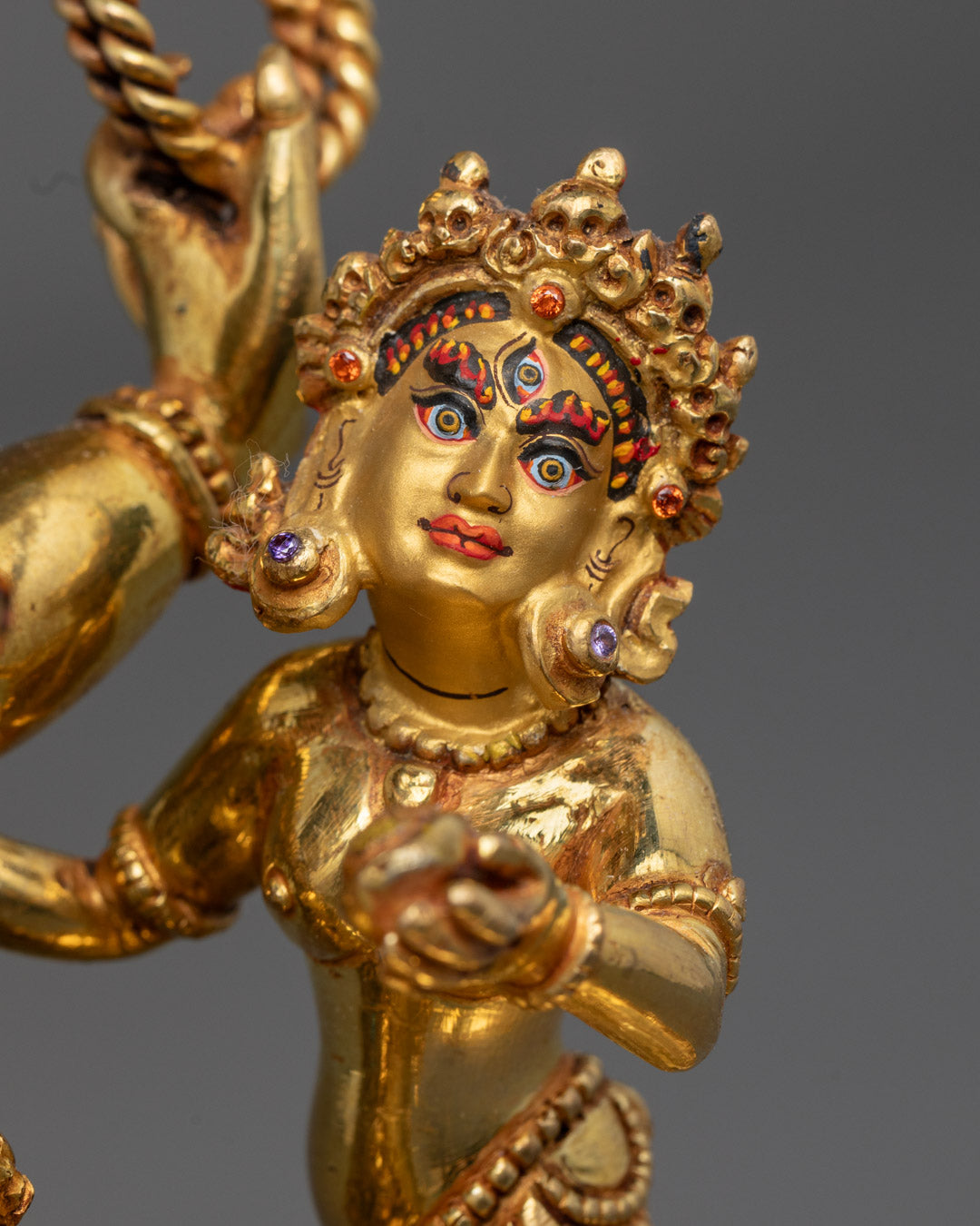 Heruka Yamantaka |  Handcarved Copper Statue