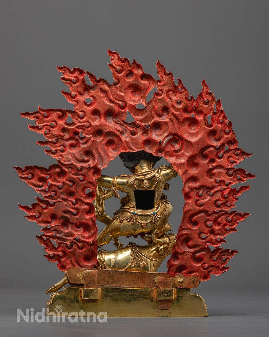 Heruka Yamantaka |  Handcarved Copper Statue