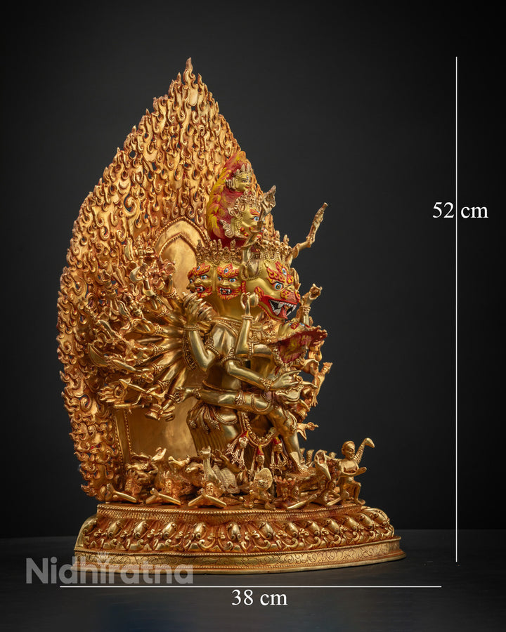 Yamantaka Statue | Powerful Buddhist Deity Crafted