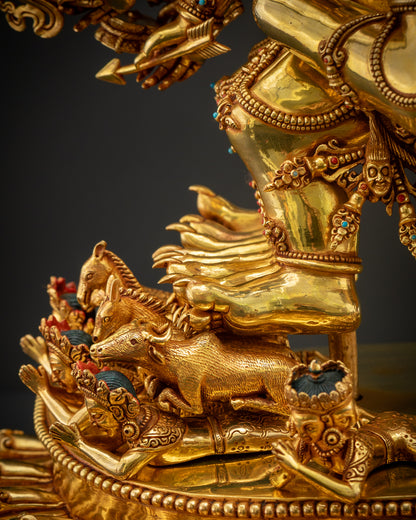 Sacred Yamantaka Statue | Tibetan Buddhist Wrathful Deity