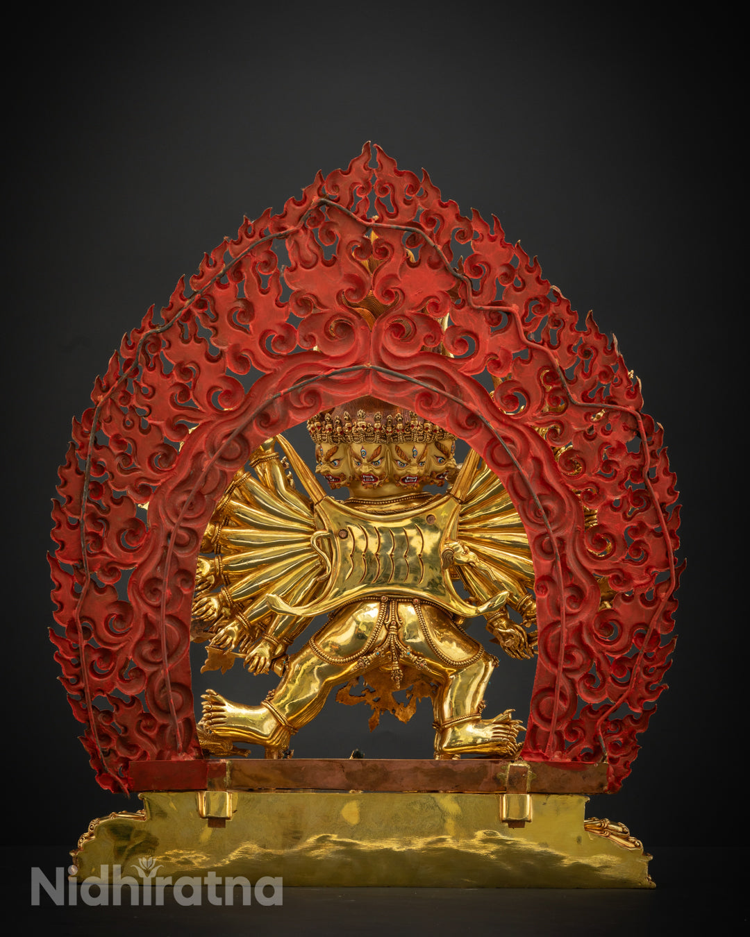 Sacred Yamantaka Statue | Tibetan Buddhist Wrathful Deity