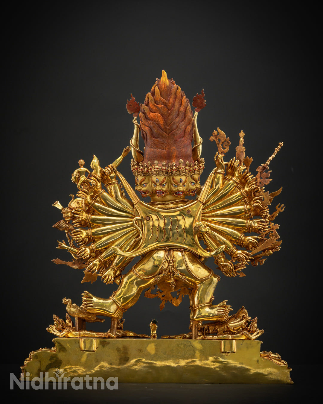 Sacred Yamantaka Statue | Tibetan Buddhist Wrathful Deity
