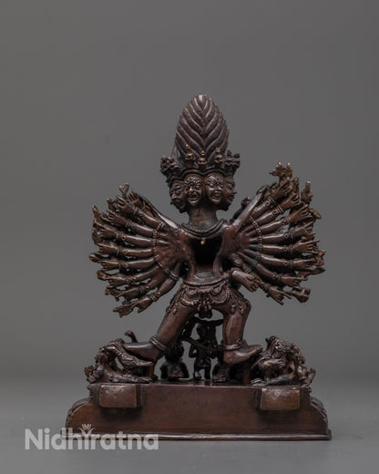 Buy Yamantaka Consort Statue | Unique Tibetan Buddhist Sculpture