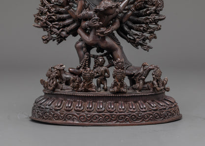 Buy Yamantaka Consort Statue | Unique Tibetan Buddhist Sculpture