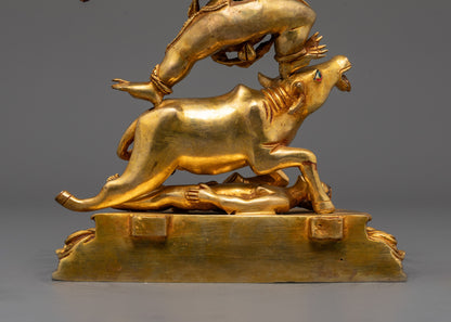 Yamantaka Statue | Tibetan Wrathful Deity of Protection