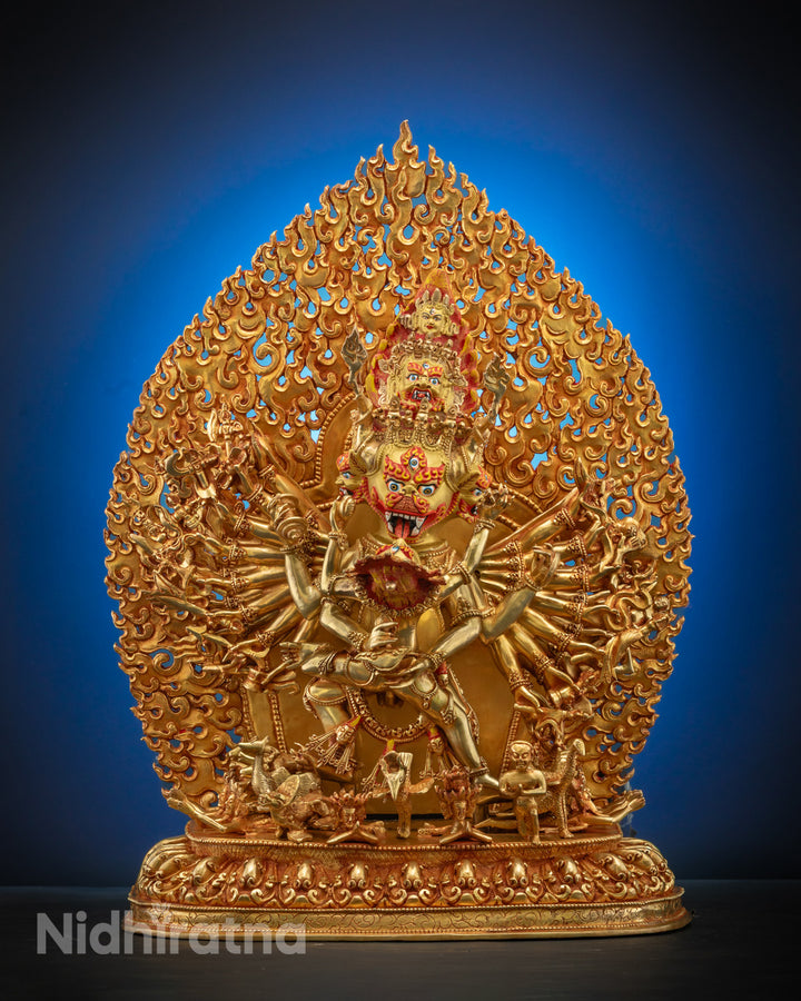 Yamantaka Statue | Powerful Buddhist Deity Crafted