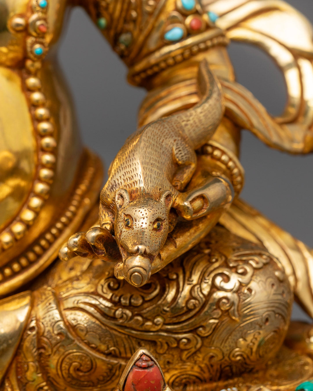 Dzambhala Wealth Deity Statue | Guardian of Prosperity