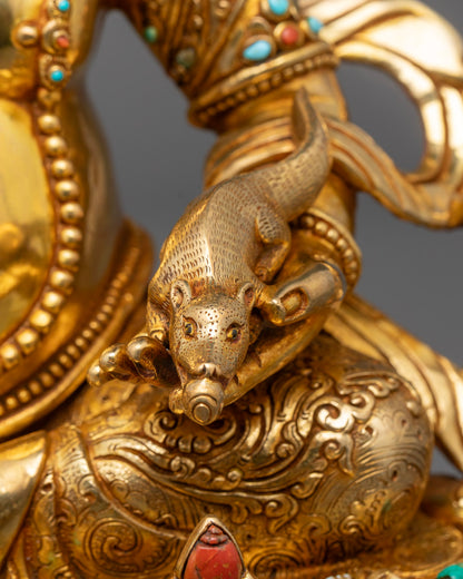 Dzambhala Wealth Deity Statue | Guardian of Prosperity