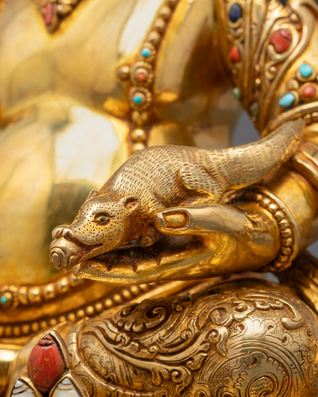 Dzambhala Wealth Deity Statue | Guardian of Prosperity