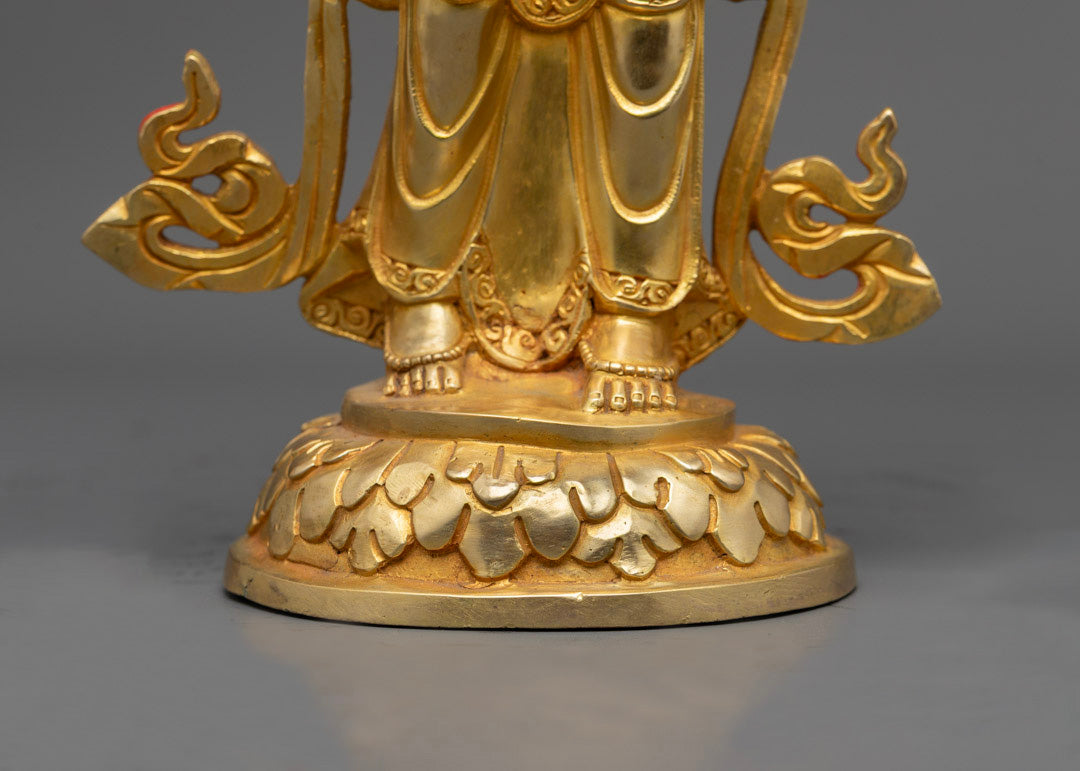 Divine Feminine Duo: Yeshe Tsogyal & Mandarva Statue Set