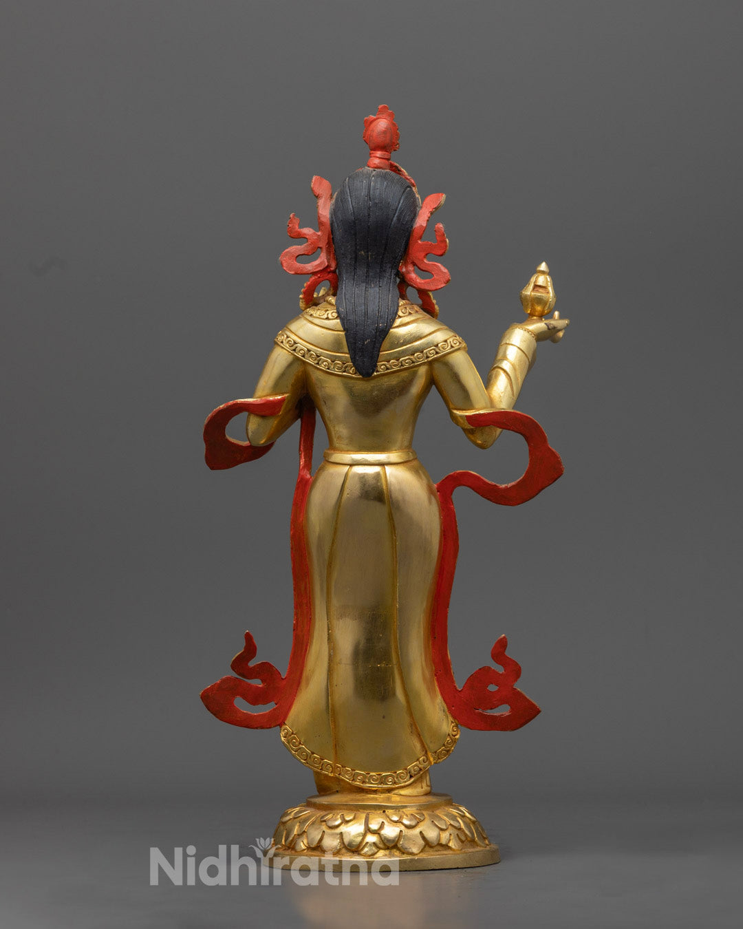 Divine Feminine Duo: Yeshe Tsogyal & Mandarva Statue Set