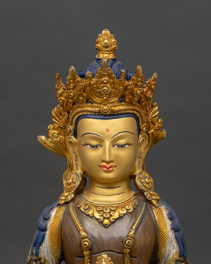 amitayus-buddha-statue-close-up-gold-painted-face-long-life-vase-himalayan-sculpture