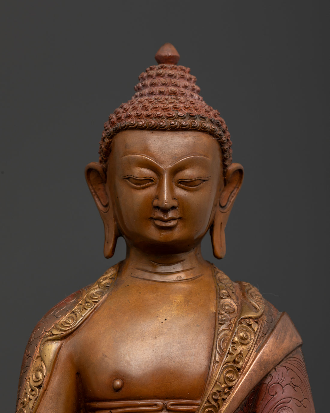 Oxidized Amitabha: The Illuminated Presence of Spiritual Serenity