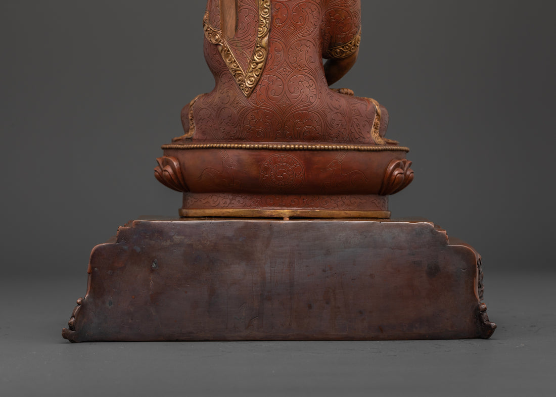 Oxidized Amitabha: The Illuminated Presence of Spiritual Serenity