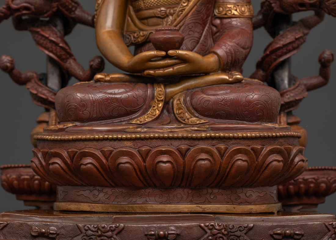 Oxidized Amitabha: The Illuminated Presence of Spiritual Serenity