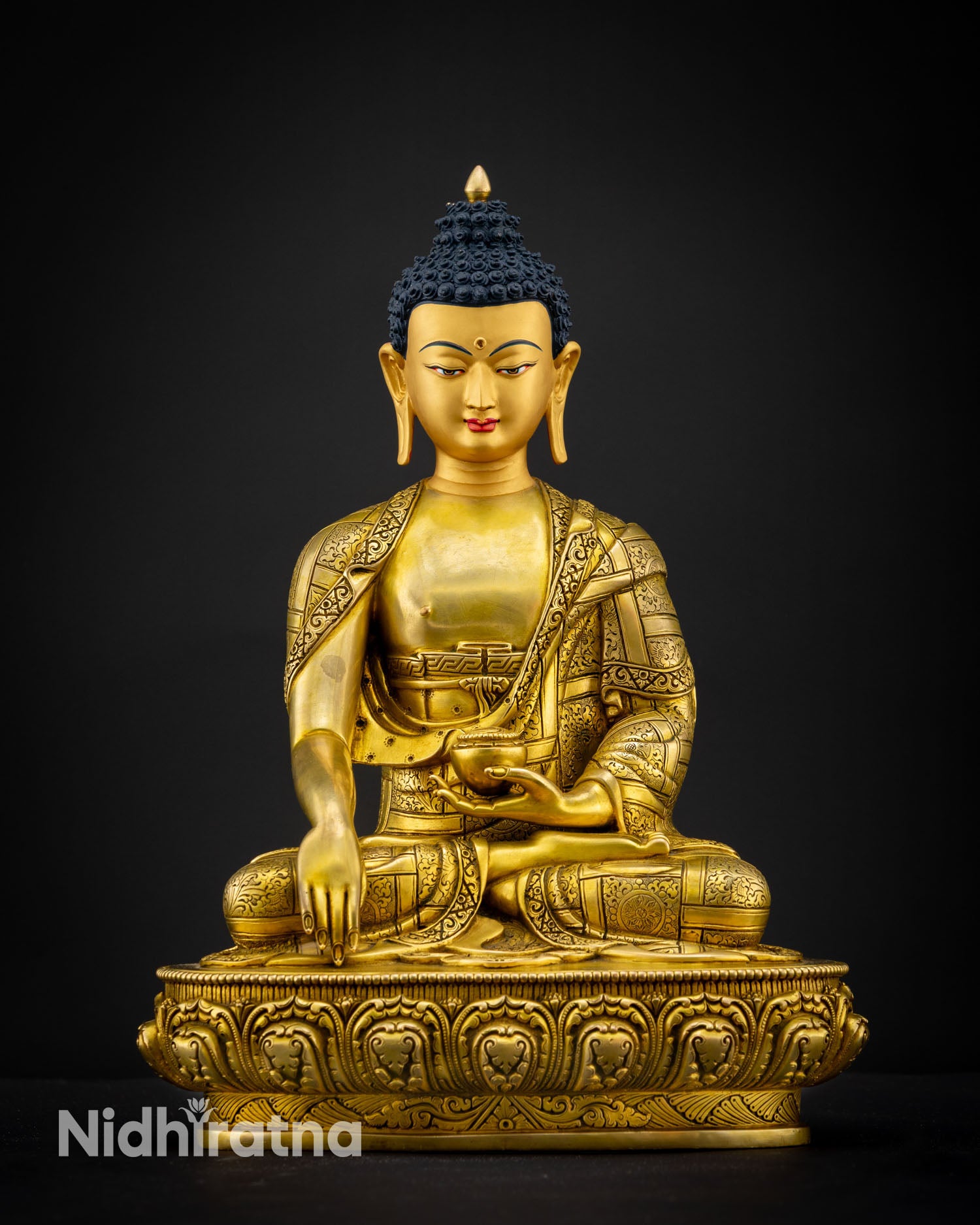 Shakyamuni Buddha Statue | Meditation & Sacred Home Decor – Nidhiratna