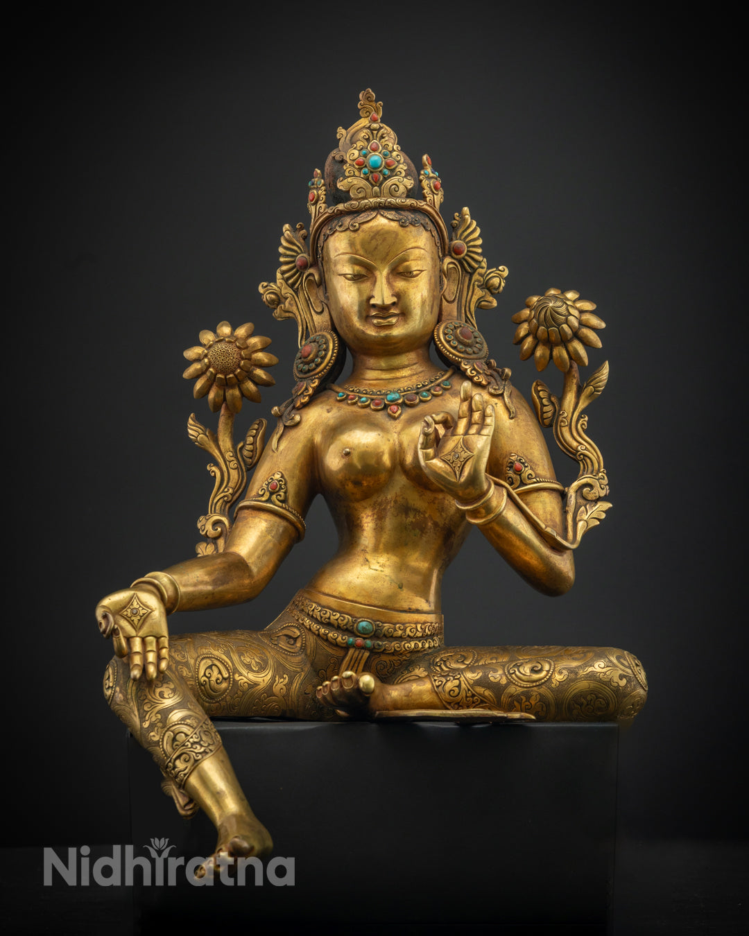 Seated Arya Tara Statue | Symbol of Compassionate Grace
