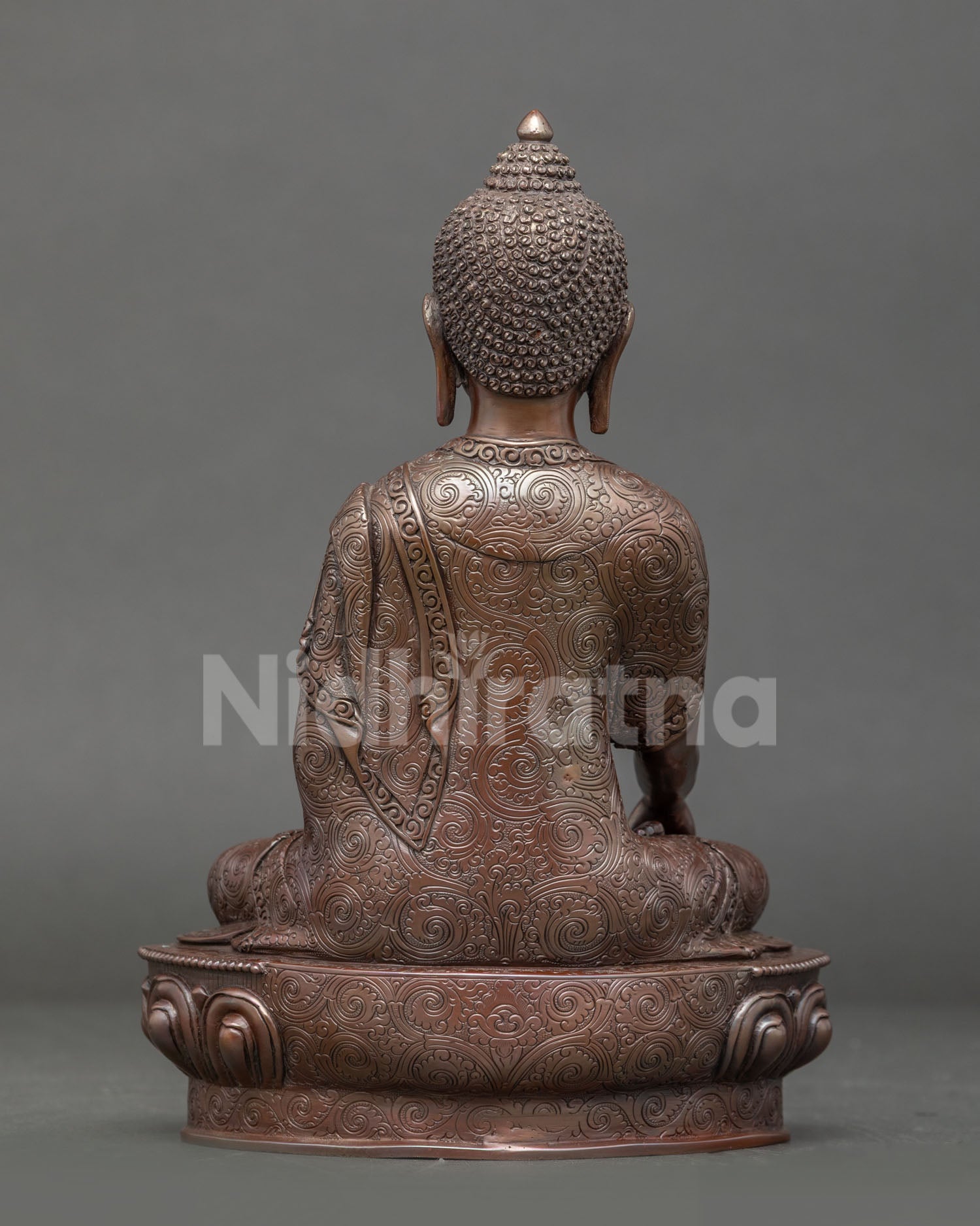 Authentic Nepalese Shakyamuni Buddha statue for meditation altar and Buddhist decor