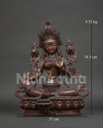 Green Tara Statue
