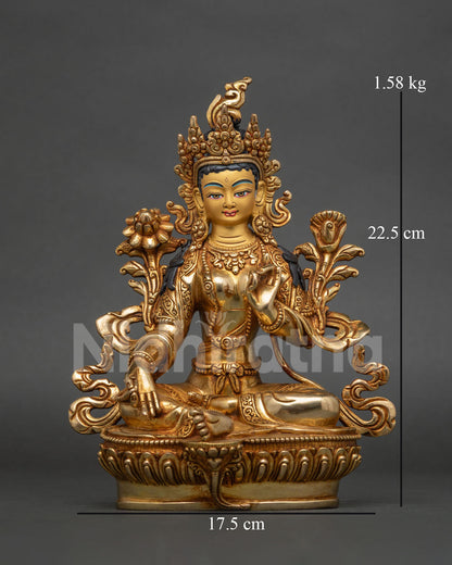 Green Tara Statue