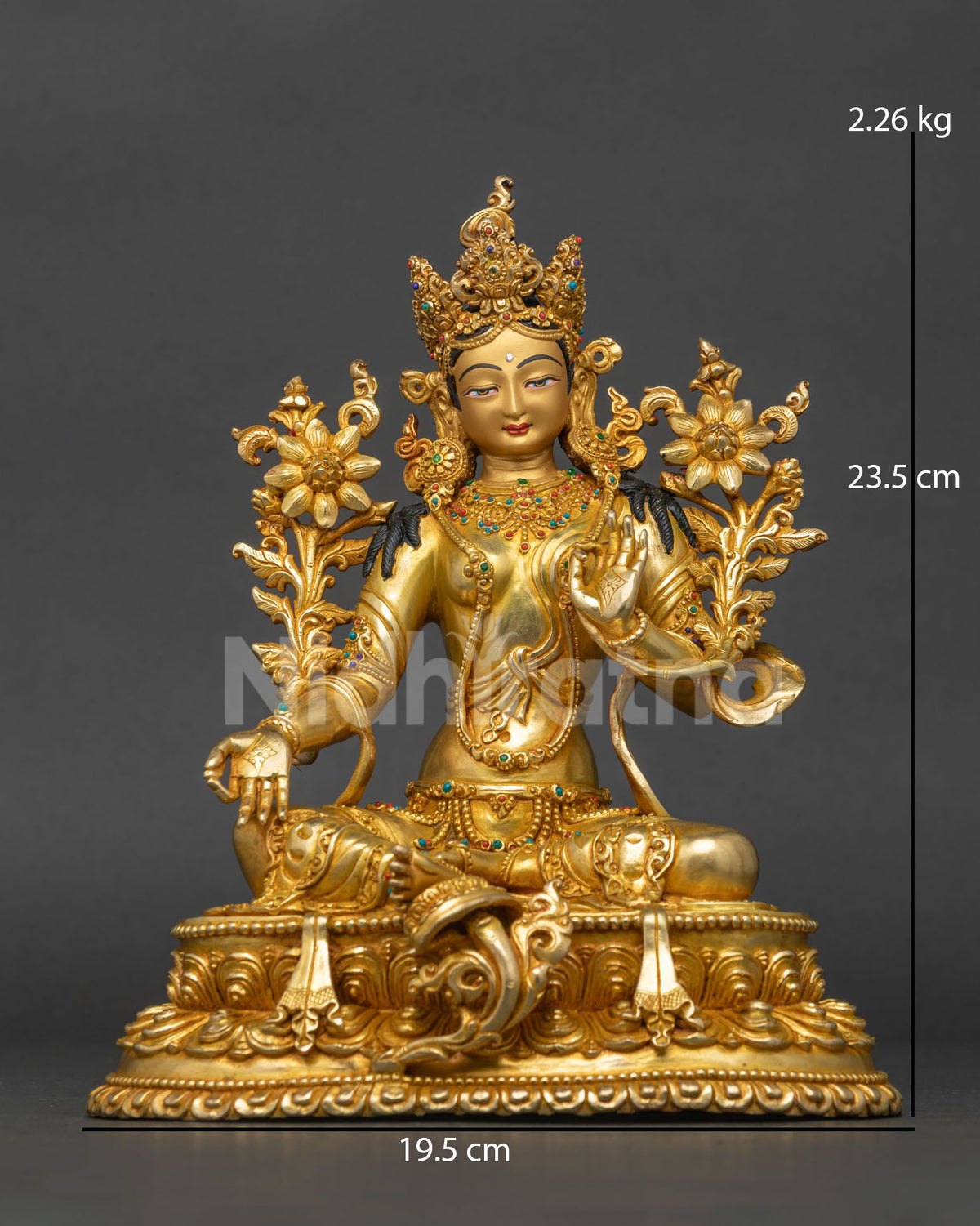 Green Tara Statue