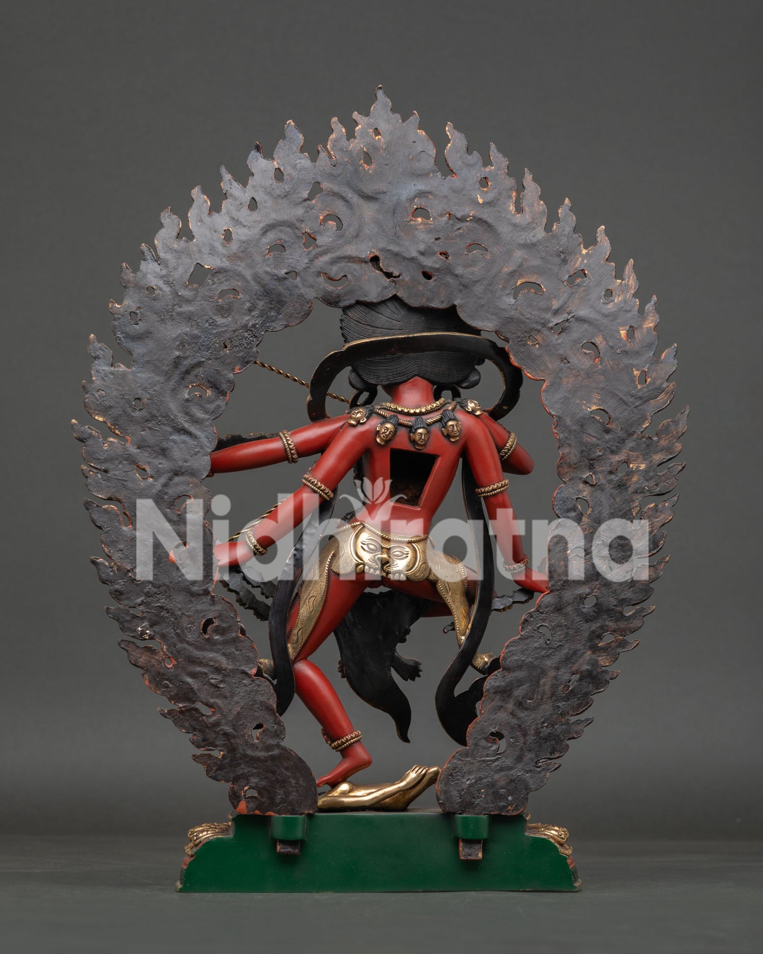 クリキュラ(Cricula Trifenestrata) 作品 美術品 アート Kurukulla Statue | Powerful Vajrayana Dakini Art – Nidhiratna